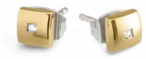 Boccia Titanium Jewelry 05050-03 Ohrstecker - Elegante Ohrstecker aus Titan mit funkelnden Diamanten, ideal für jeden Anlass und hypoallergen.