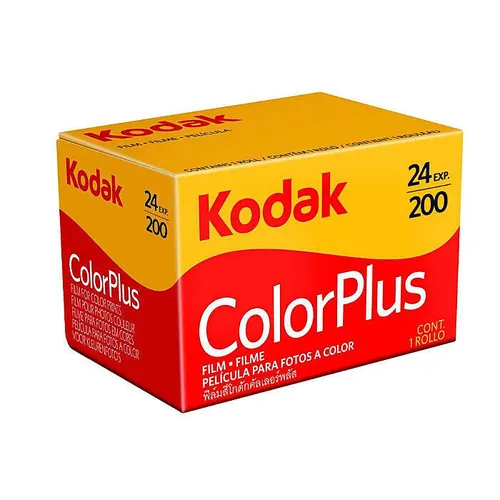 Kodak Colorplus 200 135/24 Aufnahmen - Farbnegativfilm - Farbnegativfilm mit ISO 200, ideal für lebendige Farben und gestochen scharfe Bilder. Perfekt für alle Fotografie-Enthusiasten.
