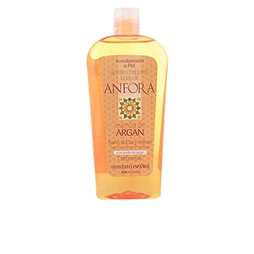 Instituto Español Agran Nährendes Körperöl 400 ml - Hochwertiges Körperöl für Damen, 400 ml, spendet intensive Feuchtigkeit und sorgt für ein geschmeidiges Hautgefühl. Ideale Pflege für eine strahlende Haut.