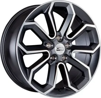 CMS C20 8X18 5/108 ET47 - Diamant Schwarz Matt - Felgen in edlem diamant schwarz matt, aus leichtem Aluminium, ideal für sportliche Fahrzeuge, Zollgröße 18, Lochzahl 5 für perfekte Passform.