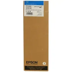 Original Epson Tinten Patrone C13T725200 cyan für SURECOLOR SC-F 2000 2100 AG - Hochwertige Original Epson Tinten Patrone C13T725200 für SURECOLOR SC-F 2000/2100 AG. Mit 600 ml Inhalt in cyan sorgt sie für brillante Druckergebnisse und zuverlässige Leistung, ideal für den professionellen Einsatz.