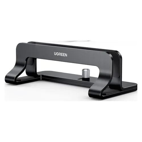 Ugreen Verstellbarer Laptop-Ständer LP258 - Schwarz - Praktischer Laptopständer Ugreen LP258 aus Aluminium, verstellbar von 12 bis 26 mm. Ideal zur Platzersparnis und optimalen Belüftung für Laptops und Tablets. Kompakt, leicht und stabil – perfekt für jedes Büro!