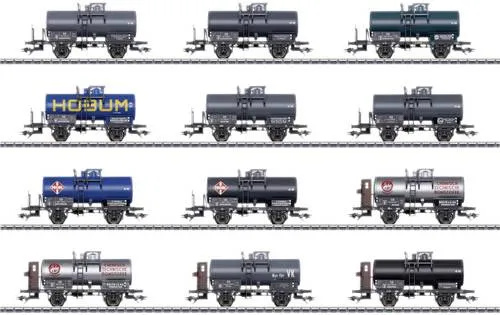 Märklin 00719 Display Kesselwagen mit zwei Radsätzen 1:87 Spur H0 - Hochwertiger Güterwagen im Maßstab 1:87 für Modelleisenbahnen, ideal für den erweiterten Einsatz in Ihrer Sammlung.