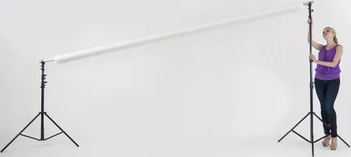 MANFROTTO Hintergrundhalterung 4m (Heavy Duty) #1142 - Hintergrundsystem für Studio, robust und stabil für professionelle Fotografie und Videoproduktion.