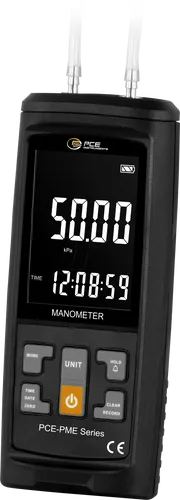PCE PME 50 - Manometer PCE-PME 50 - Windmesser und Anemometer mit vielfältigen Messfunktionen, akustischem Alarm und wiederaufladbarem Akku für präzise Differenzdruckmessungen in verschiedenen Anwendungen.