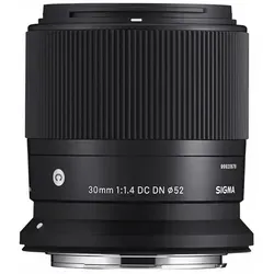 SIGMA 30mm 1:1.4 DC DN Contemporary für Canon RF-S - mit Zugabe - Systemkamera Objektiv mit lichtstarker Blende für beeindruckende Porträt- und Landschaftsfotografie, ideal für kreative Aufnahmen.