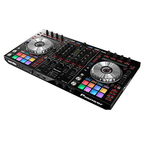 Pioneer DJ Controller DDJ-SX2 - Professioneller DJ-Controller mit robuster Aluminium-Oberfläche, anpassbarer Crossfader-Kurve und praktischer FADER START-Funktion für ein individuelles DJ-Erlebnis.