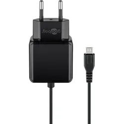 GOOBAY Micro USB Ladegerät 3,0 A | 49603 - Schwarz