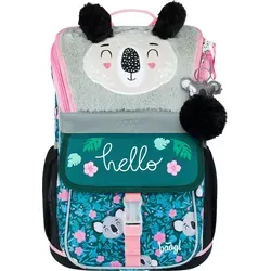 BAAGL Schulranzen Zippy Baby Koala - Ergonomisch und Sicher - Schulranzen für 1. - 2. Klasse, mit ergonomischem Design und Flip-Open-System für einfachen Zugriff. Wasserdichtes Material und reflektierende Elemente sorgen für Sicherheit.