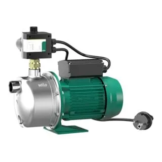 Wilo Hauswasserautomat WILO-JET FWJ-204-EM/3 - Wasserpumpen, leistungsstarker Hauswasserautomat für effiziente Wasserversorgung und zuverlässige Leistung, hergestellt in Deutschland.