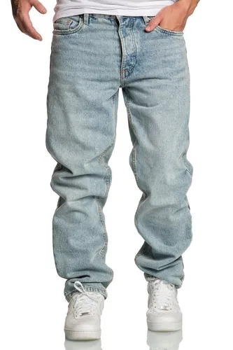 Amaci Sons Weite Jeans BOX HILL - 90s Baggy Jeans Herren, 100% Baumwolle, Pflegeleicht und im angesagten Loose Fit Design