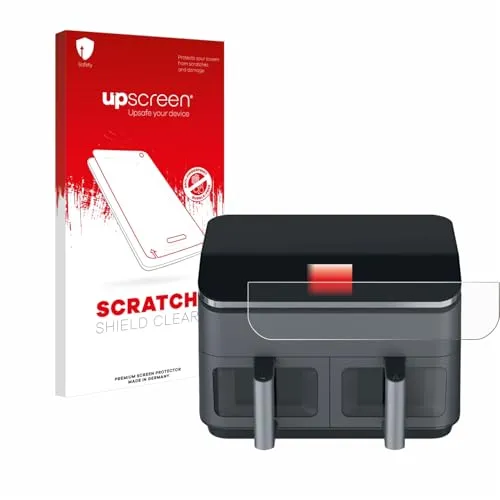 upscreen Schutzfolie für Cosori CAF-R9 – Made in Germany, Kristall-klar, Kratzschutz, Anti-Fingerprint
