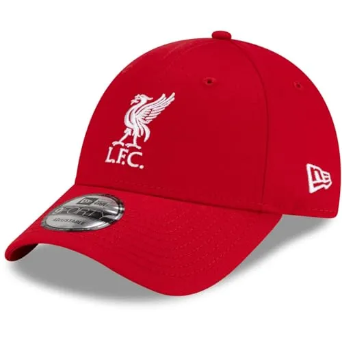 New Era 9Forty Strapback Cap - CORE FC Liverpool rot - Baseball Caps für Herren, verstellbare Strapback-Kappe mit stylischem Liverpool-Design für echte Fans.