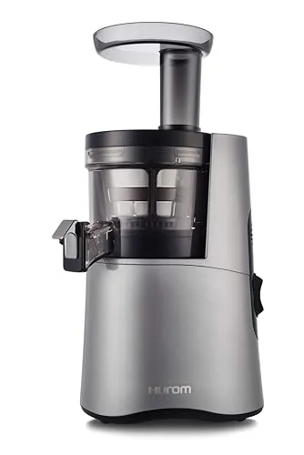 HUROM H-AA Slow Juicer - Kaltes Pressen für frischen Saft - Entsafter mit Slow Squeeze-Technologie, BPA-frei und ideal für gesunde Säfte, Eis und Sorbets. Hochwertige Materialien garantieren Langlebigkeit und Sicherheit.