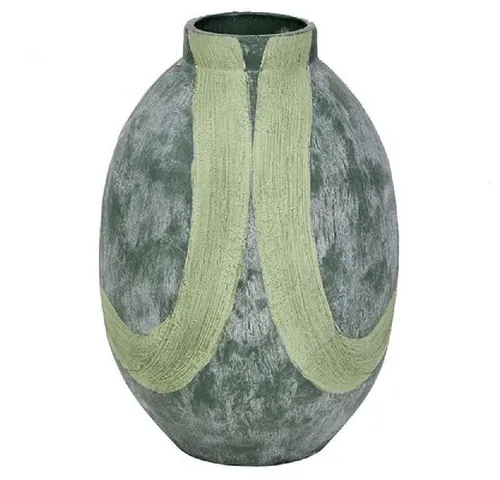 Lambert Dekovase Bahha Keramik Moos (31cm) - Elegante Keramikvase von Lambert, inspiriert von fernen Ländern. Ideal für individuelle Akzente in Ihrem Zuhause und gefertigt mit höchster Handwerkskunst.