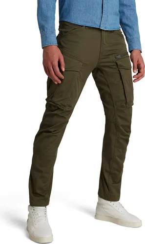 G-STAR RAW Herren Rovic Zip 3D Straight Tapered Pant - Wanderhosen mit normalem Bund und schmal zulaufendem Bein, ideal für Bewegungsfreiheit und Komfort bei Outdoor-Aktivitäten.