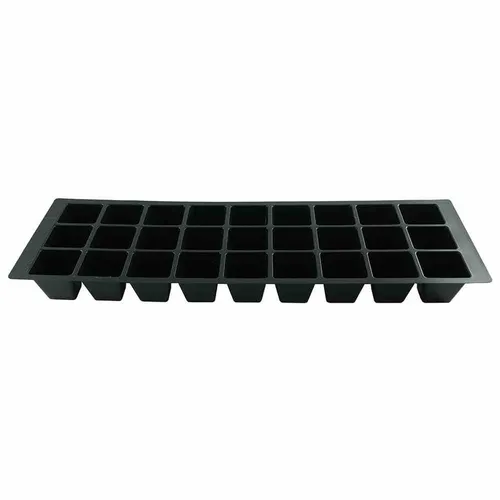 Topfplatte 480x140x45mm 27 Töpfe Pflanzen Blumen Anzuchtplatten Garten Gärtner