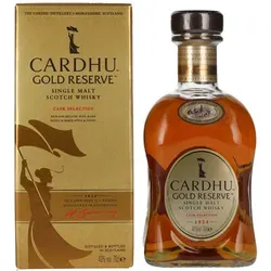 Cardhu Gold Reserve Cask Selection Single Malt Scotch Whisky 40% Vol. 0,7l - Whisky in edler Geschenkbox, harmonisches Geschmackserlebnis mit fruchtigen und würzigen Noten, ideal für Whisky-Liebhaber und besondere Anlässe.