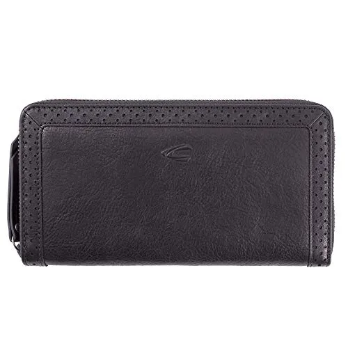 camelactive bags_Womenwear Talara Damen Geldbörse one size, black, 19.5x2x10