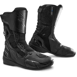 SHIMA Tenex WP Motorrad Stiefel, schwarz, Größe 45 für Männer - Wasserdichte Motorradstiefel mit atmungsaktiver Membran und rutschfester Außensohle. Ideal für sicheres Fahren und hohen Komfort.