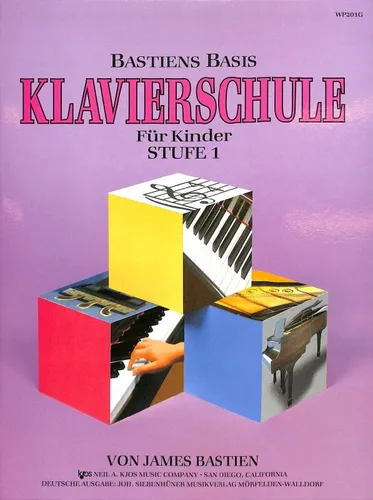 Bastiens Basis Klavierschule für Kinder Stufe 1