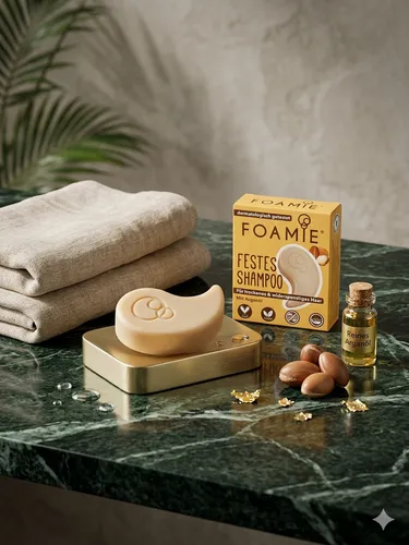 Festes Shampoo - Foamie - Für trockenes & widerspenstiges Haar - Reisegröße -20g