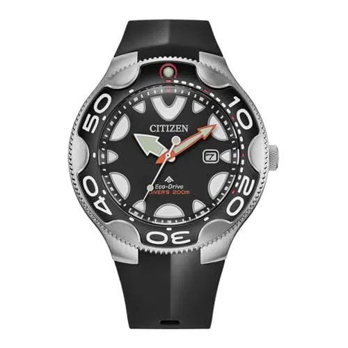 Citizen Promaster Orca Herrenuhr BN0230-04E - Hochwertige Herrenuhr von Citizen aus der Promaster-Kollektion. Robustes Titangehäuse, 20 ATM wasserdicht und mit langlebigem Kautschukarmband für den täglichen Einsatz.