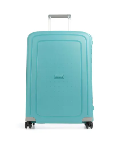 SAMSONITE S'CURE SPINNER 69/25 AQUA BLUE Reisekoffer - REISEKOFFER & TASCHEN, leichter Koffer mit 79L Volumen und robuster HS Polypropylen-Oberfläche für optimalen Schutz auf Reisen.