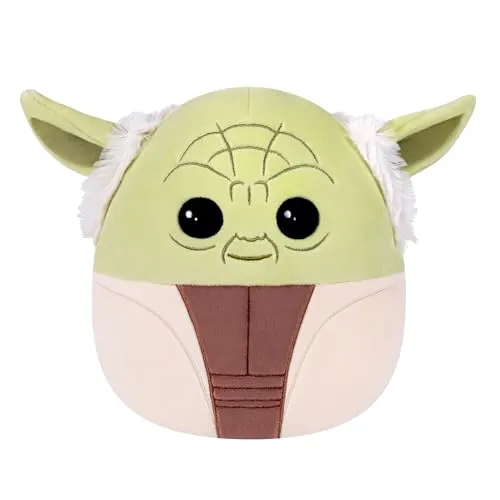 Squishmallows SQDI01956 - Star Wars Yoda 20 cm, offizielles Jazwares Plüsch, superweiches Kuscheltier