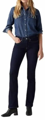 Levi's 315 Shaping Bootcut Jeans - Stylische Bootcut Jeans von Levi's® mit elastischem Denim für optimalen Tragekomfort. Perfekt für einen lässigen Look, ideal zu Stiefeletten kombinierbar. 5-Pocket-Stil mit modischen Details.