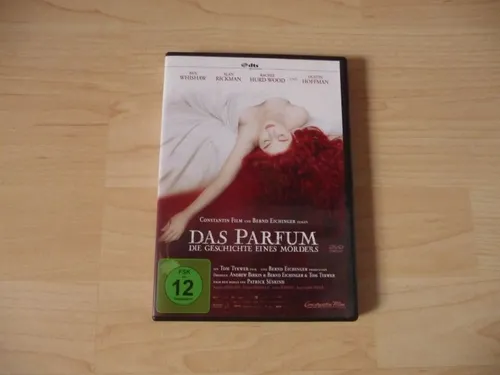 DVD Das Parfum - Die Geschichte eines Mörders - NEU/OVP - 2006 - Faszinierender Film aus 2004 über einen Mörder mit außergewöhnlichem Geruchssinn, FSK 12, ideal für Filmfans und Sammler.