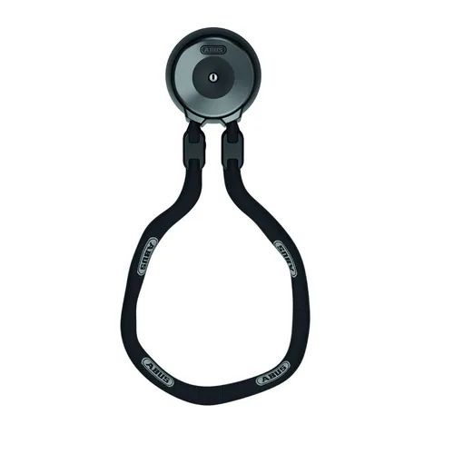 Abus Xplus WCH + ACH 9KS Wandanker mit Kette 130 - Fahrradschlösser, sicherer Wandanker mit integrierter Kette für optimalen Diebstahlschutz und einfache Montage