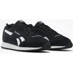 Sneaker REEBOK CLASSIC "REEBOK GLIDE RIPPLE", Gr. 42,5, schwarz-weiß - Sportliche Sneaker aus strapazierfähigem Leder für einen stilvollen Look im Alltag. Die leicht profilierten Gummisohlen bieten Rutschfestigkeit und Komfort.
