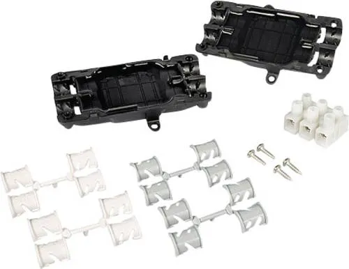 Relicon Kabelmuffe 435-01657 RELILIGHT V34 P2 PA66V0 BK5 - Kabelmuffen & Zugentlastungen, UV-beständig und für Temperaturen von -30 bis +130 °C geeignet, ideal für anspruchsvolle Anwendungen.