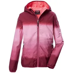 Killtec Funktionsjacke KOS 155 GRLS JCKT – Wetterfeste Mädchenjacke mit All-Over-Print - Die killtec Mädchen Funktionsjacke begeistert mit ihrem stylischen All-Over-Print und ist ideal für die Übergangszeit. Sie ist wind- und wasserdicht, bietet optimalen Schutz und hat praktische Zipper-Taschen für kleine Dinge.