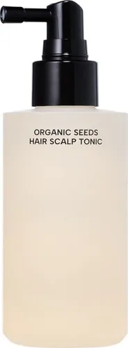 WHAMISA Organic Seeds Hair Scalp Tonic 165 ml - Erfrischendes Kopfhautserum mit 12 pflanzlichen Inhaltsstoffen für die Pflege der Kopfhaut. Unterstützt die Regeneration und stärkt die Haarwurzeln für gesundes, kräftiges Haar.