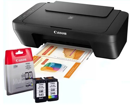 Canon Pixma MG2555S - Multifunktionsdrucker für Zuhause - Drucker, Scannen und Kopieren in einem kompakten Gerät. Geringe Kosten pro Seite mit XL-Tintenpatronen, ideal für den Heimgebrauch.