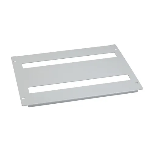 Schneider Electric NSYMUC306 Frontplatte 2 Reihig - Hochwertige Frontplatte aus Metall für Regalsysteme, Maße 300x600 mm, in neutralem Grau (RAL 7035), ideal für eine professionelle und ansprechende Optik.