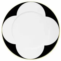 Fürstenberg Sieger by Ca' d'Oro Frühstücksteller, Kuchenteller - 23 cm Porzellan - Eleganter Kuchenteller aus feinstem Porzellan, ideal für stilvolle Frühstücke und besondere Anlässe.