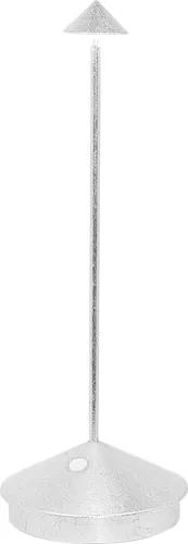 Zafferano Pina Lampe - Kabellose Tischlampe mit Touch Control - Elegante Tischlampe für den Innenbereich, dimmbar und wiederaufladbar mit einer Akkulaufzeit von bis zu 12 Stunden. Perfekt zur Verschönerung Ihres Zuhauses!