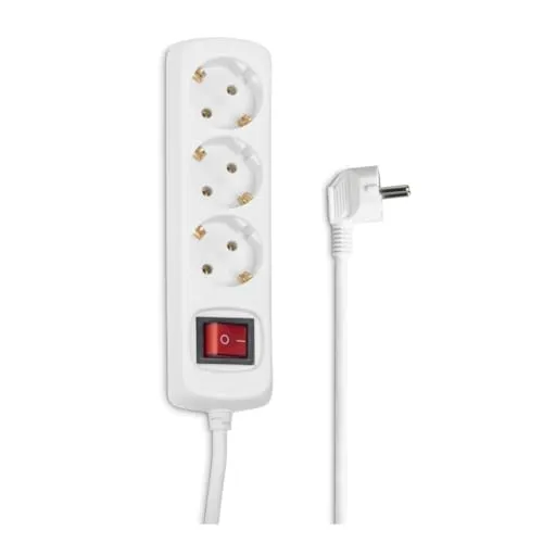 Hama Netzkabel/Adapter 30382 3F-ST.D.M.SCH.I.P.1 - Netzkabel & -stecker, hochwertiger Adapter für zuverlässige Stromversorgung, ideal für verschiedene elektronische Geräte