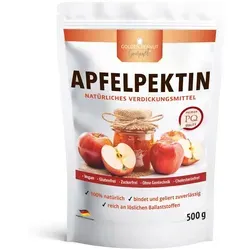 Golden Peanut Apfelpektin 500 g - Natürliches Geliermittel für Marmelade und Gelee - Golden Peanut Apfelpektin ist ein pflanzliches Geliermittel, ideal zum Einkochen von Marmelade und Gelee. Es sorgt für schnelle Gelierung und erhält Vitamine. Perfekt für kreative und vegane Küche!