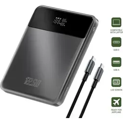 4smarts Enterprise Slim Powerbank 20000 mAh - Powerbank mit 20000 mAh, ideal für unterwegs, bietet schnelle Ladeleistung von 122.50 W und ist kompakt für einfache Mitnahme.