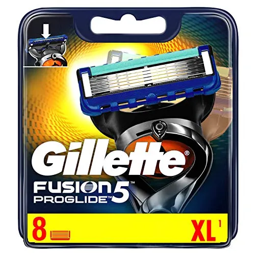 Gillette Fusion ProGlide Power Rasierklingen 8er Pack - Herren Rasierklingen mit präziser Klingen-Technologie für eine sanfte und gründliche Rasur.