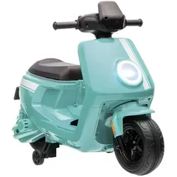 AIYAPLAY Kinder Elektro-Motorrad - Motorrad für Kinder mit Scheinwerfer und Musik, ideal für 1,5-3 Jahre, bietet Sicherheit durch Trainingsräder und einstellbare Geschwindigkeiten von 1,5-3 km/h.