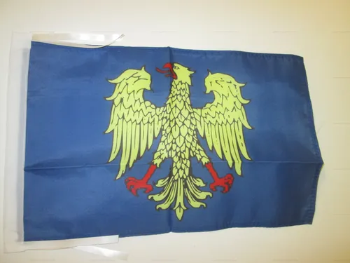 FLAGGE FRIAUL-JULISCH VENETIEN 45x30cm mit kordel - FRIULI-VENEZIA GIULIA IN ITA