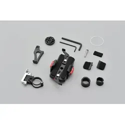 DAYTONA Corp. Halter Smartphone M 22-29 MM - Motorradzubehör mit Schnellspanner zur Lenkermontage, sicher und stabil für Ihr Smartphone – ideal für jede Fahrt!