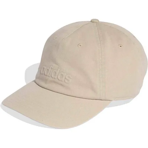 adidas Unisex Washed DAD Cap in Wonder Alumina, S-M - Stylische DAD Cap aus 100 % Baumwolle, robustes Twill-Material sorgt für hohen Tragekomfort und eine mittlere Schirmkrümmung.