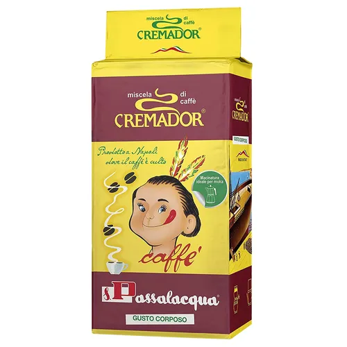 KAFFEE PASSALACQUA CREMADOR - GUSTO CORPOSO - PAKET 250g GEMAHLENER