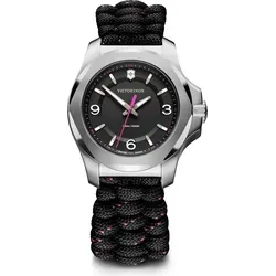 Victorinox I.N.O.X. V Damenuhr 37mm - Damenuhr mit 10ATM Wasserdichtigkeit, sportlichem Design und robustem Edelstahlgehäuse – perfekt für aktive Frauen.